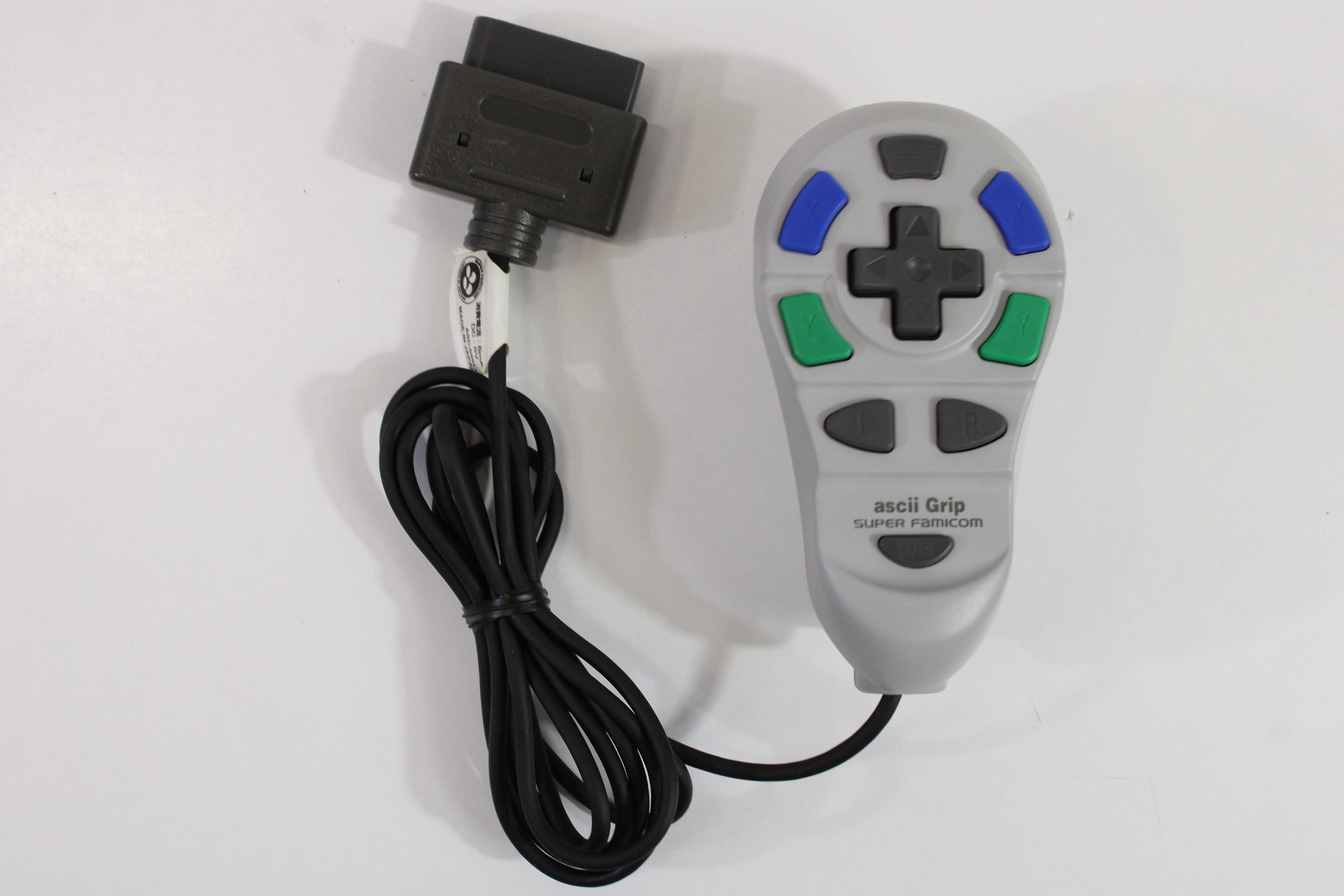 ASCII Grip One Handed Controller ASC-0401J (B) Super Famicom SFC SNES –  Retro Games Japan