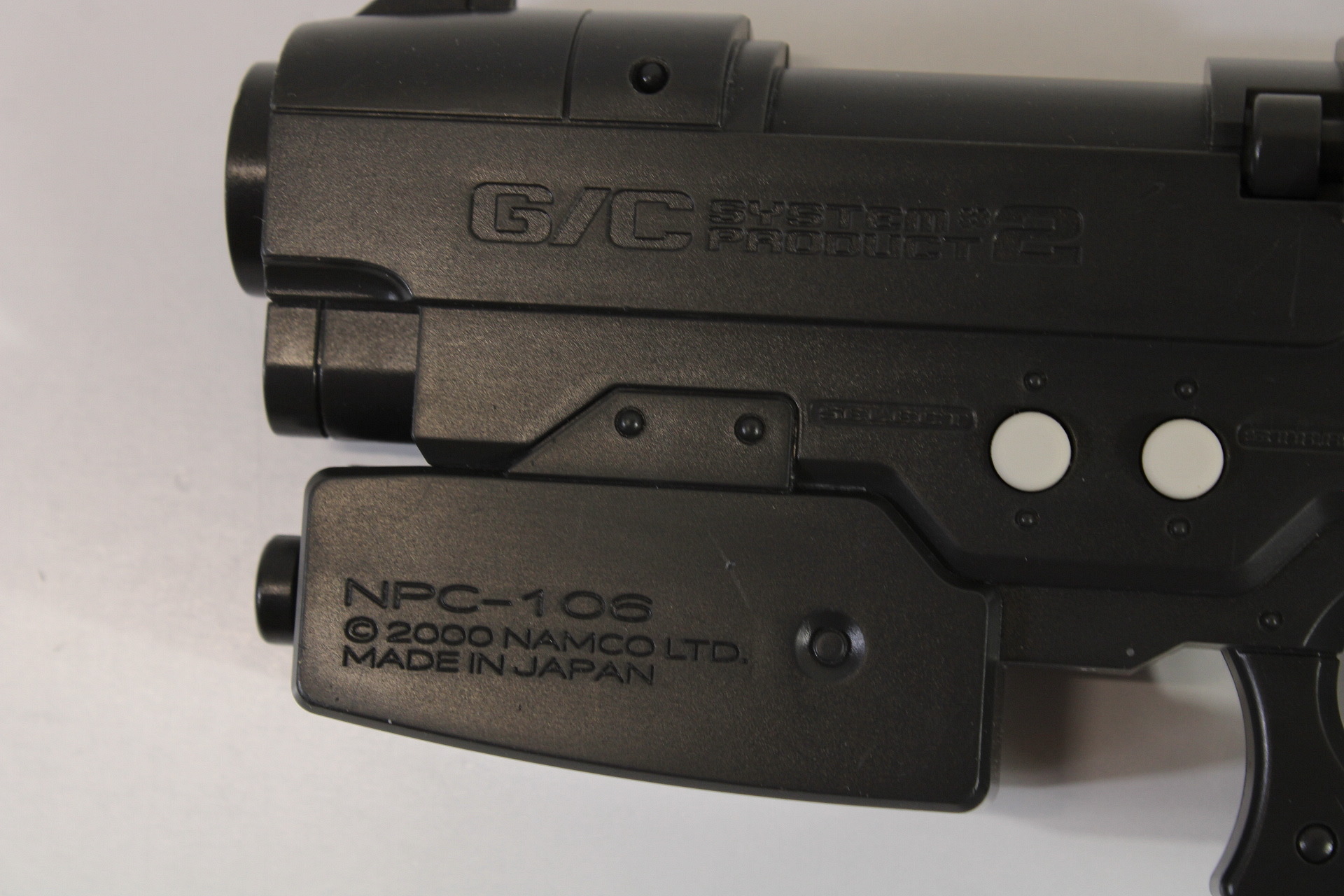 Namco NPC-106 GunCon 2 Light Gun Controller With Adapter & Time Crisis ...