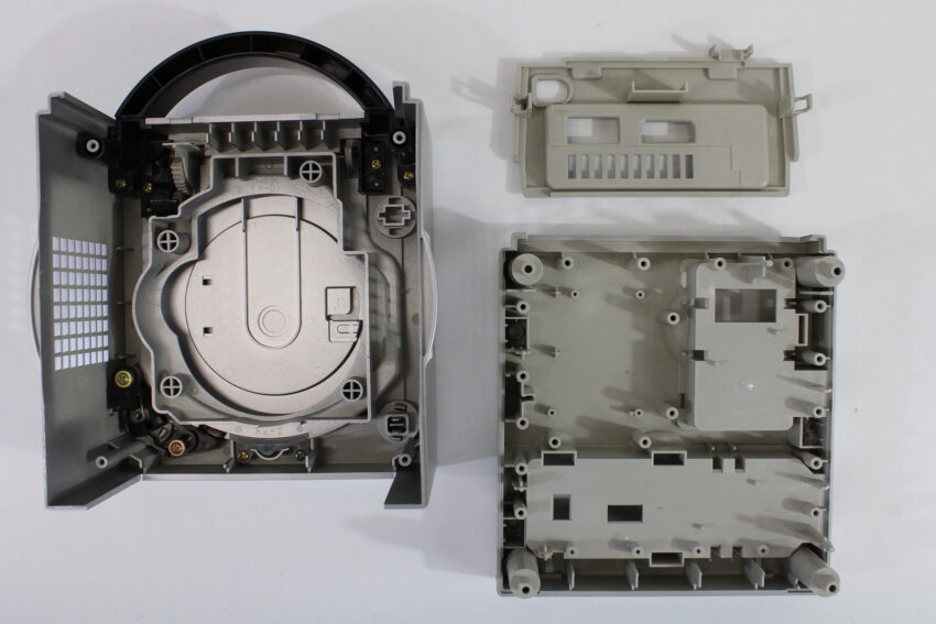 Nintendo GameCube OEM Replacement Shell Only Platinum Silver DOL-001 (For Parts or Repair) Nintendo GameCube GC