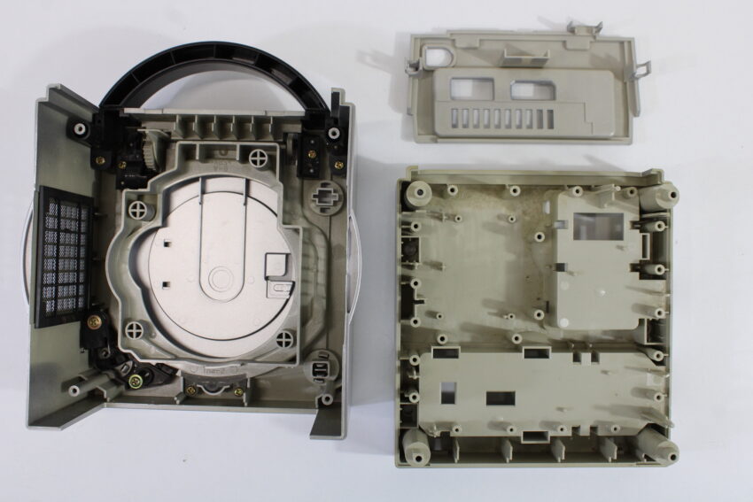 Nintendo GameCube OEM Replacement Shell Only Platinum Silver DOL-001 (For Parts or Repair) Nintendo GameCube GC