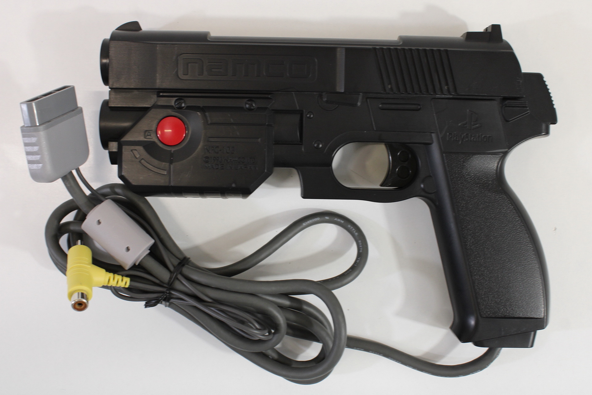 Namco NPC-103 GunCon Light Gun Controller With Time Crisis & Gunbullet ...