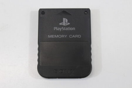 Official SONY PlayStation 1 OEM Memory Card Black for PS1 Console (B) SONY PlayStation 1 PS1