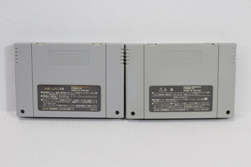 Lot of 2 Super Mario Kart & RPG (B) Nintendo Super Famicom SFC