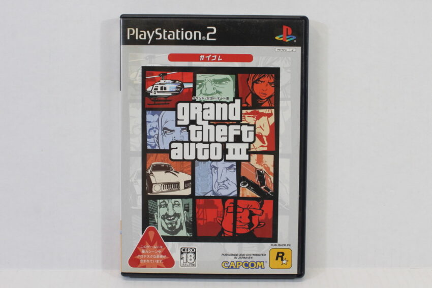 Grand Theft Auto III 3 Capcom Collection Best CIB (B) SONY PlayStation 2 PS2