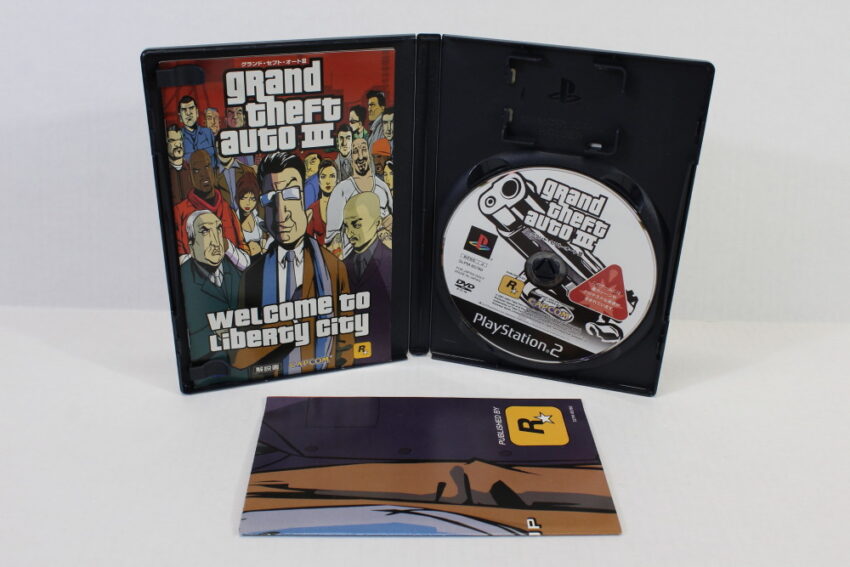 Grand Theft Auto III 3 Capcom Collection Best CIB (B) SONY PlayStation 2 PS2