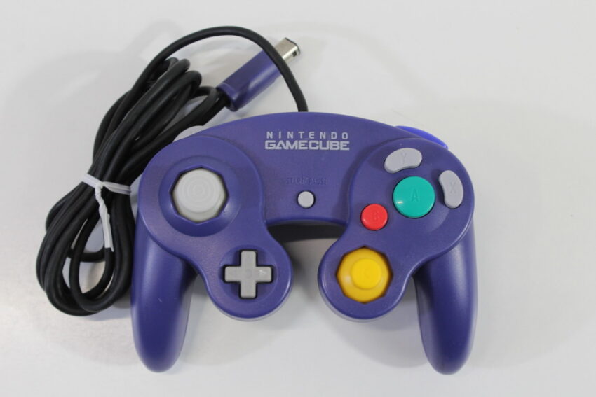 Official Nintendo Gamecube Controller Indigo Purple (C Cosmetic Wears) Nintendo GameCube GC