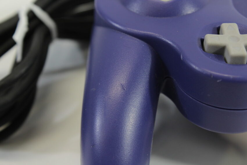Official Nintendo Gamecube Controller Indigo Purple (C Cosmetic Wears) Nintendo GameCube GC