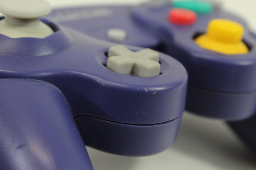 Official Nintendo Gamecube Controller Indigo Purple (C Cosmetic Wears) Nintendo GameCube GC
