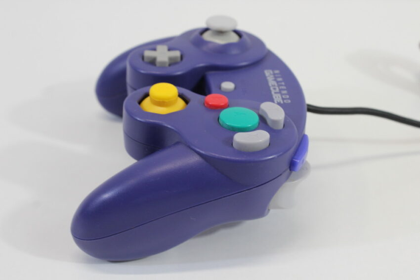 Official Nintendo Gamecube Controller Indigo Purple (C Cosmetic Wears) Nintendo GameCube GC