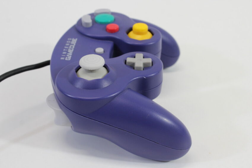 Official Nintendo Gamecube Controller Indigo Purple (C Cosmetic Wears) Nintendo GameCube GC