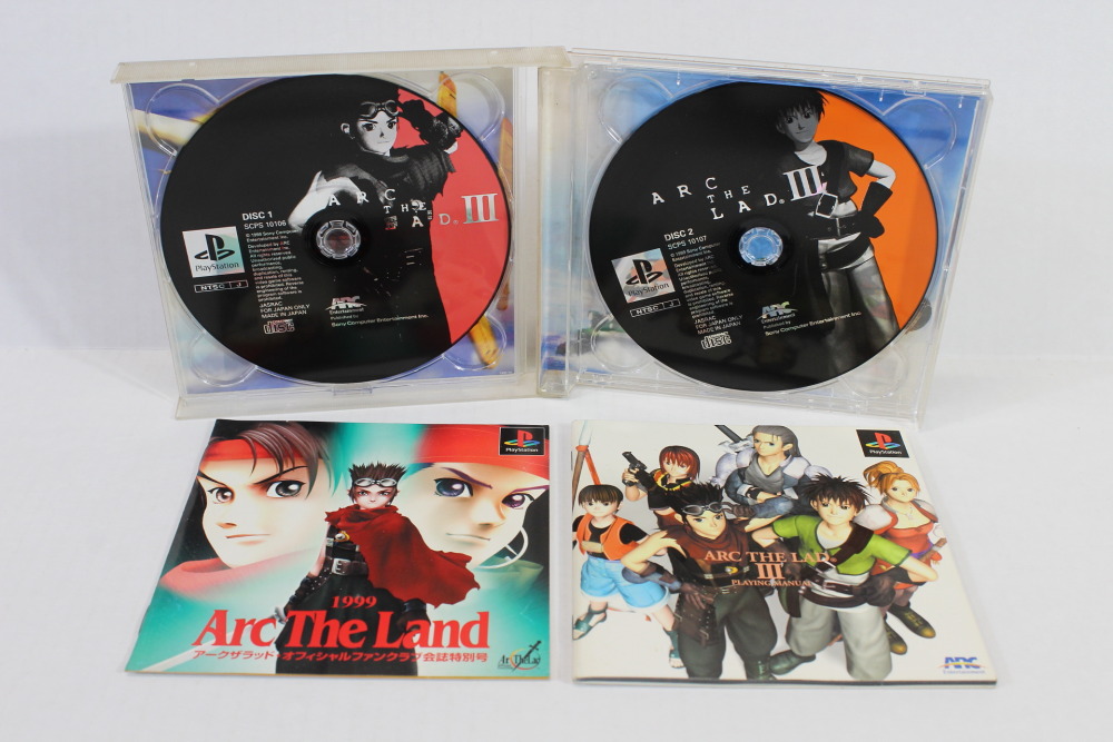 Arc The Lad Collection For Playstation selling 1 CIB