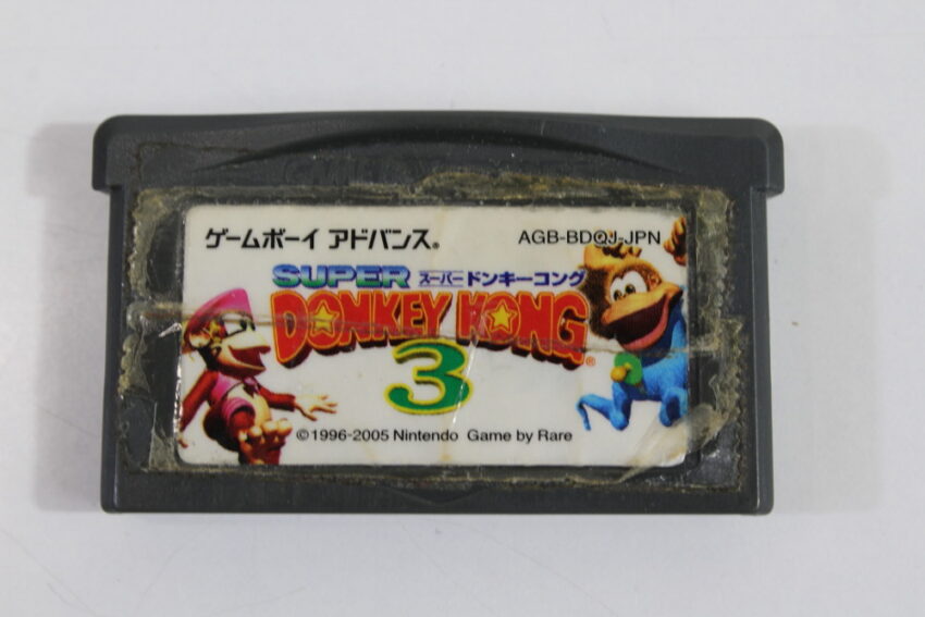 Super Donkey Kong Country 3 (C Torn Label) Nintendo Gameboy Advance GBA
