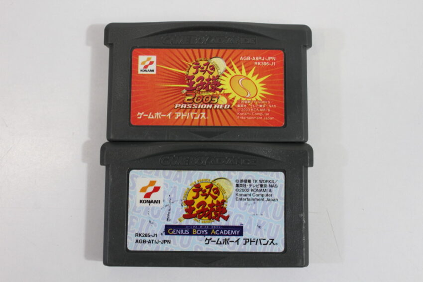 Lot of 2 Prince of Tennis & 2003 (B) Nintendo Gameboy Advance GBA