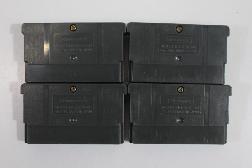 Lot of 4 Yu-Gi-Oh 5 6 7 Expert 1 2 3  (B) Nintendo Gameboy Advance GBA