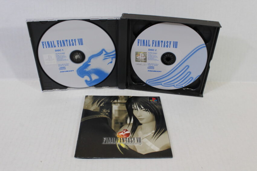 Lot of 4 Final Fantasy 7 8 9 VII VIII IX Tactics (B) SONY PlayStation 1 PS1