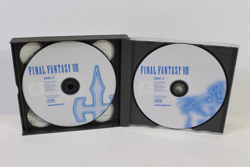Lot of 4 Final Fantasy 7 8 9 VII VIII IX Tactics (B) SONY PlayStation 1 PS1