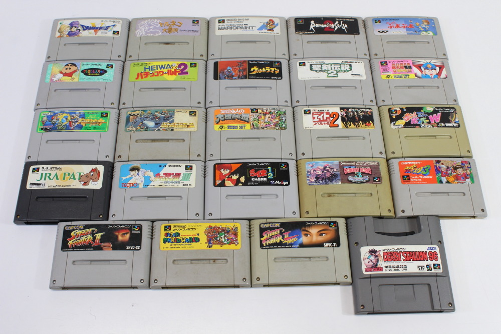 Lot Of 16 Super store Nintendo SNES Games Untested