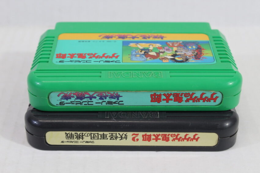 Lot of 2 Gegege no Kitaro 1 2 (B) Nintendo Famicom FC