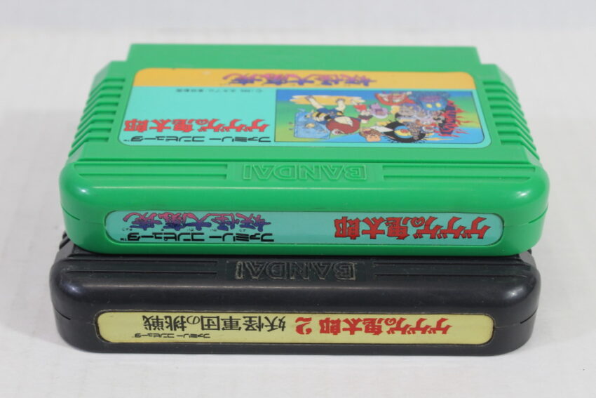 Lot of 2 Gegege no Kitaro 1 2 (B) Nintendo Famicom FC