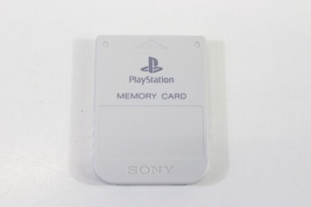 Official SONY PlayStation 1 OEM Memory Card White for PS1 Console (B) SONY PlayStation 1 PS1