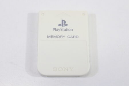 Official SONY PlayStation 1 OEM Memory Card White for PS1 Console (B) SONY PlayStation 1 PS1