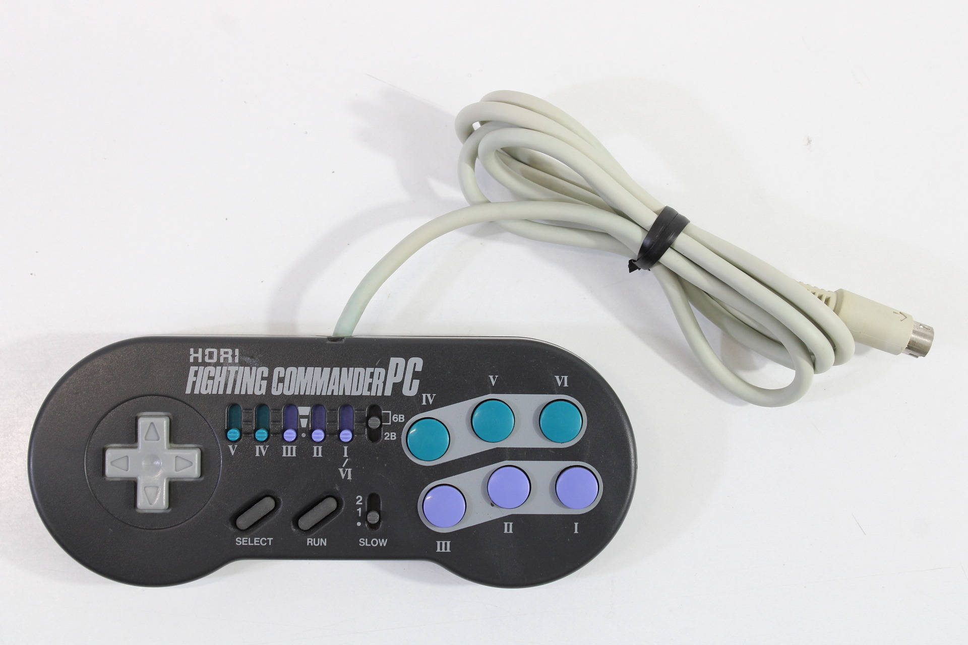 Hori Fighting Commander PC Turbo Controller HPJ-07 (B) NEC PC Engine PCE