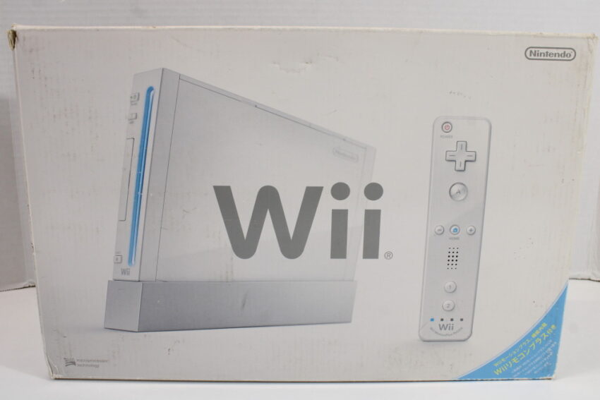 Boxed Nintendo Wii White Console With Wii Party (B)