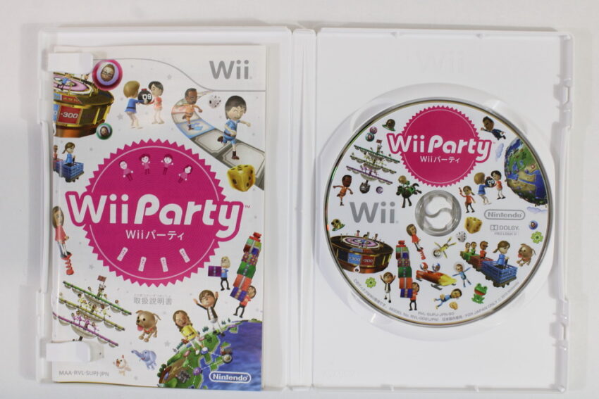 Boxed Nintendo Wii White Console With Wii Party (B)