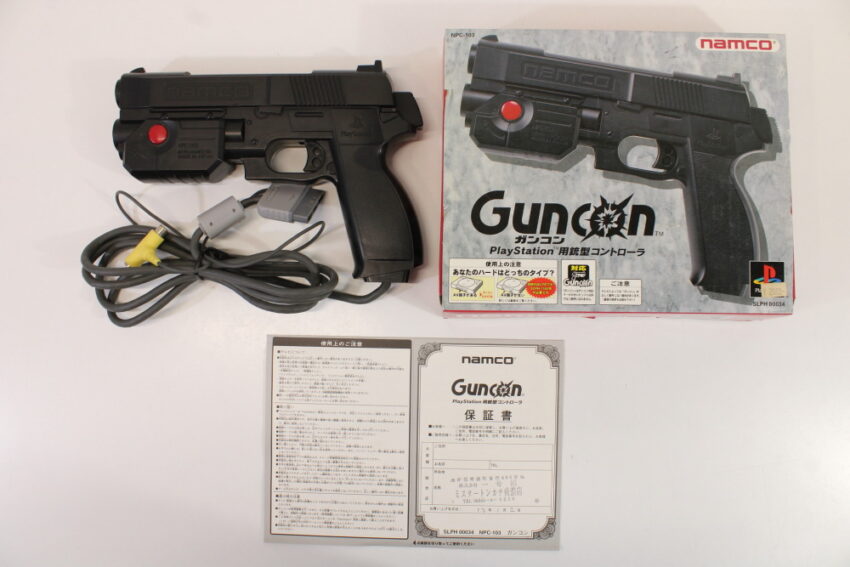 Boxed Namco NPC-103 GunCon Light Gun Controller Playstation PS1 PS2 (B)