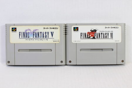 Lot of 2 Final Fantasy V VI 5 6 (B) Nintendo Super Famicom SFC