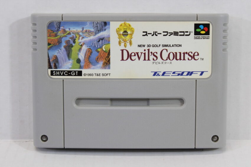 Devil's Course New 3D Golf Simulation (B) Nintendo Super Famicom SFC