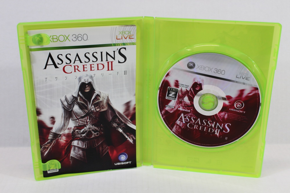 thumbnail image 2 of Assassin's Creed II (2) For Xbox 360 - Complete In Box (CIB) - Mint Condition 2 of 6
