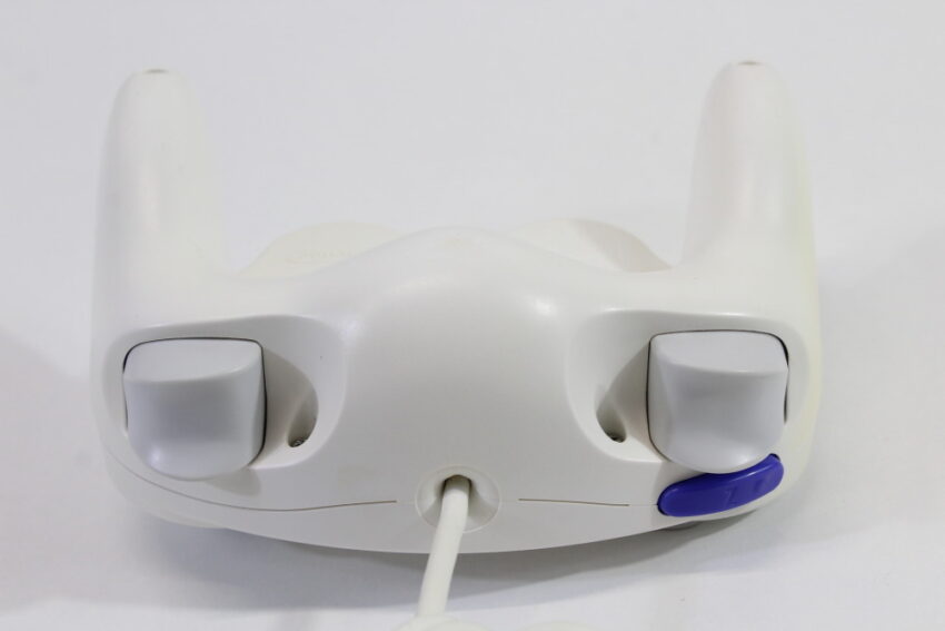 Official Nintendo Gamecube Controller White Long Cord T3 OEM GC (C)