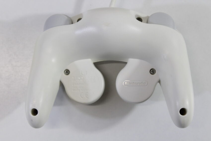 Official Nintendo Gamecube Controller White Long Cord T3 OEM GC (C)