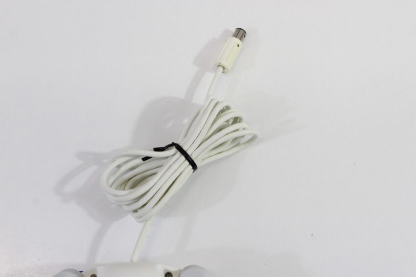 Official Nintendo Gamecube Controller White Long Cord T3 OEM GC (C)