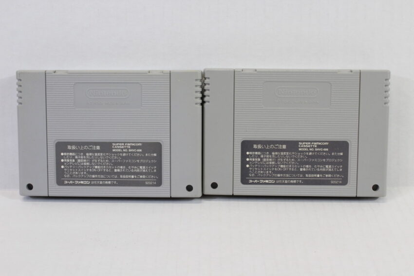 Lot of 2 Super Mario World & Kart (B) Nintendo Super Famicom SFC