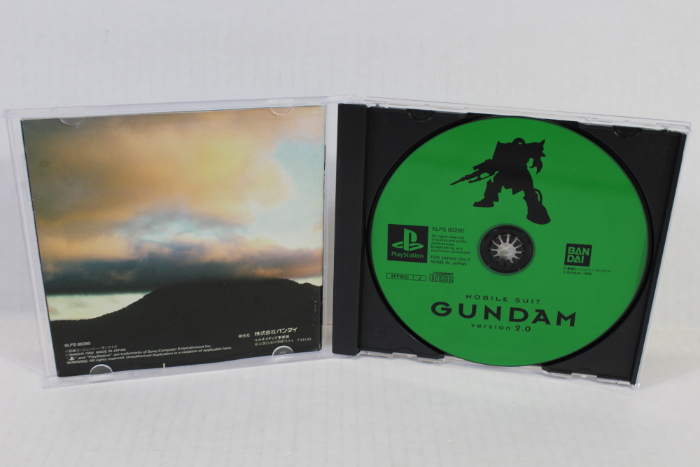 Mobile Suit Gundam Version 2.0 – PS1 – NTSC-J Japon – Complet (boîtier, Livret)