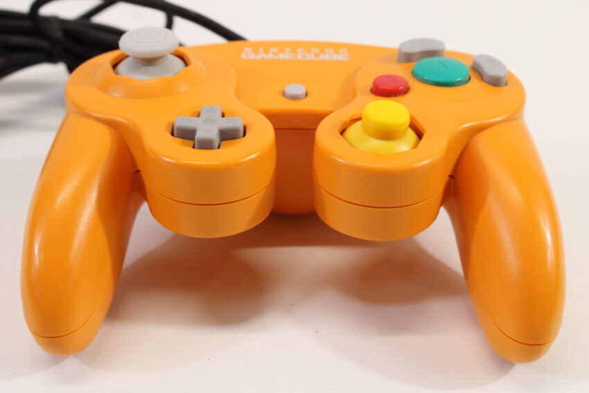 Official Nintendo Gamecube Controller Spice Orange (B) Nintendo GameCube GC