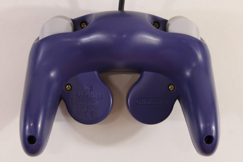 Official Nintendo Gamecube Controller Indigo Purple Discolored GC (C)
