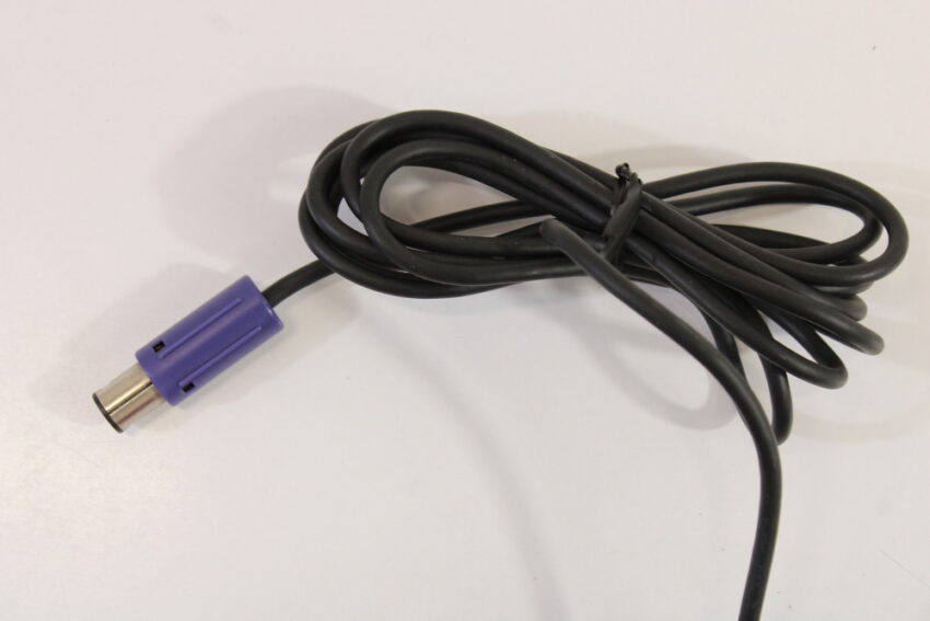 Official Nintendo Gamecube Controller Indigo Purple Discolored GC (C)