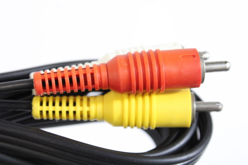 OEM Nintendo RCA AV Cable GC SNES N64 SFC Discolored (C)