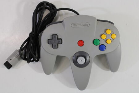 Official Nintendo 64 Controller Gray 10/10 Tight N64 (B)