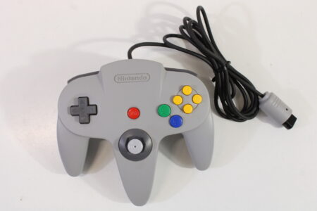 Official Nintendo 64 Controller Gray 8/10 Tight N64 (B)