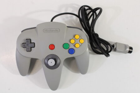 Official Nintendo 64 Controller Gray 8/10 Tight N64 (B)