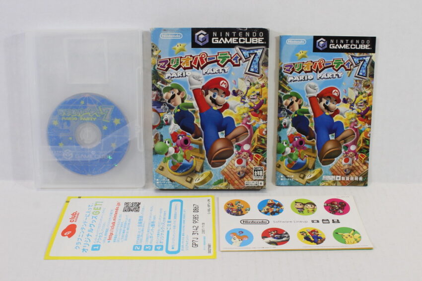 Lot of 4 Mario Party 4 5 6 7 (B) Nintendo GameCube GC