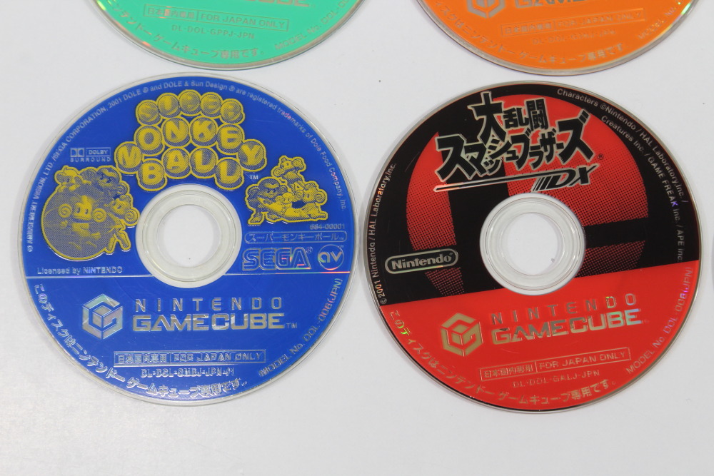 GameCube on sale lot Bomberman + Super Monkey Ball