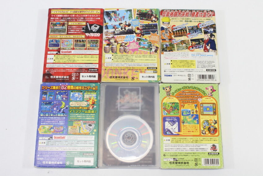 Lot of 6 Smash Bros Melee Animal Crossing Mario Party 6 Naruto Donkey Konga Quiz GC (B)