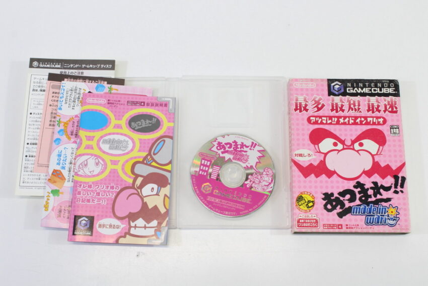 Lot of 6 Smash Bros Melee Star Fox Assault Mario Party 4 Wai Wai Golf Made in Wario Donkey Konga GC (B)