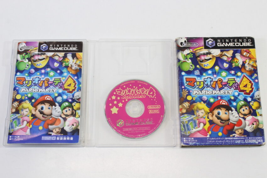 Lot of 6 Smash Bros Melee Star Fox Assault Mario Party 4 Wai Wai Golf Made in Wario Donkey Konga GC (B)