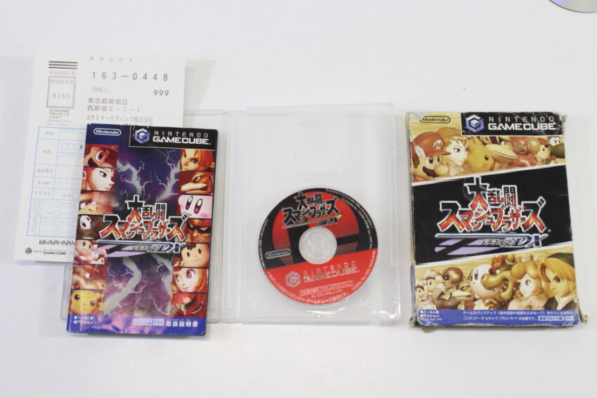 Lot of 6 Smash Bros Melee Star Fox Assault Mario Party 4 Wai Wai Golf Made in Wario Donkey Konga GC (B)